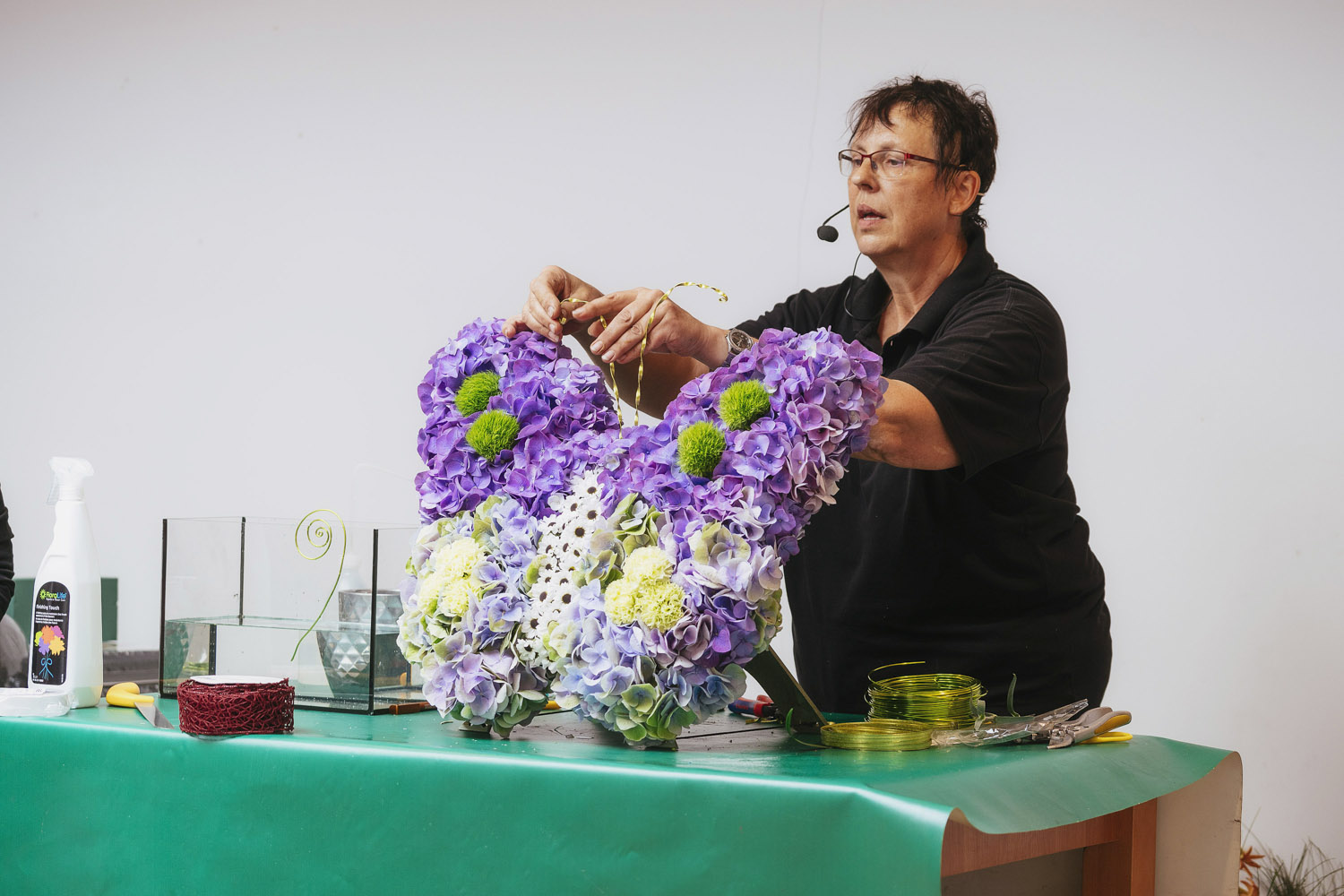 Floral training at Tuflowers on June 9, 2019