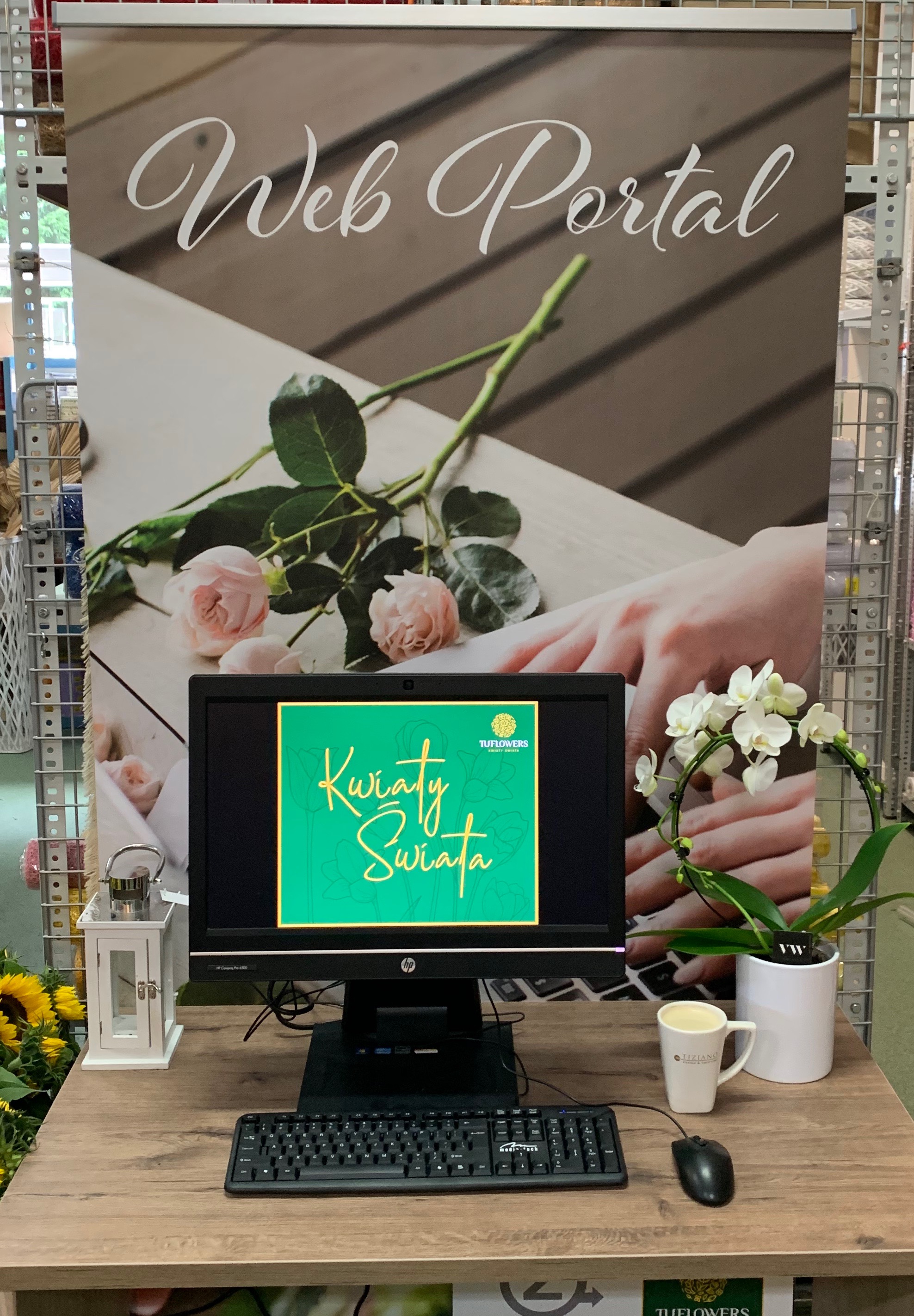 Online purchasing station at Tuflowers now operational
